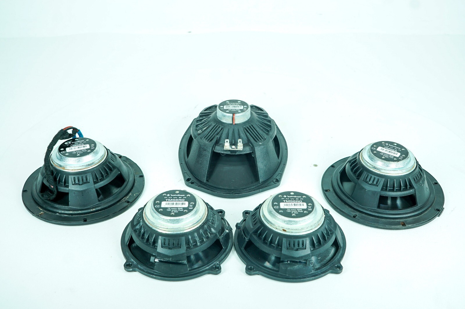 12 Harley Road Glide Touring FLTRU Rockford Fosgate Audio Speakers TMS6RG 1325