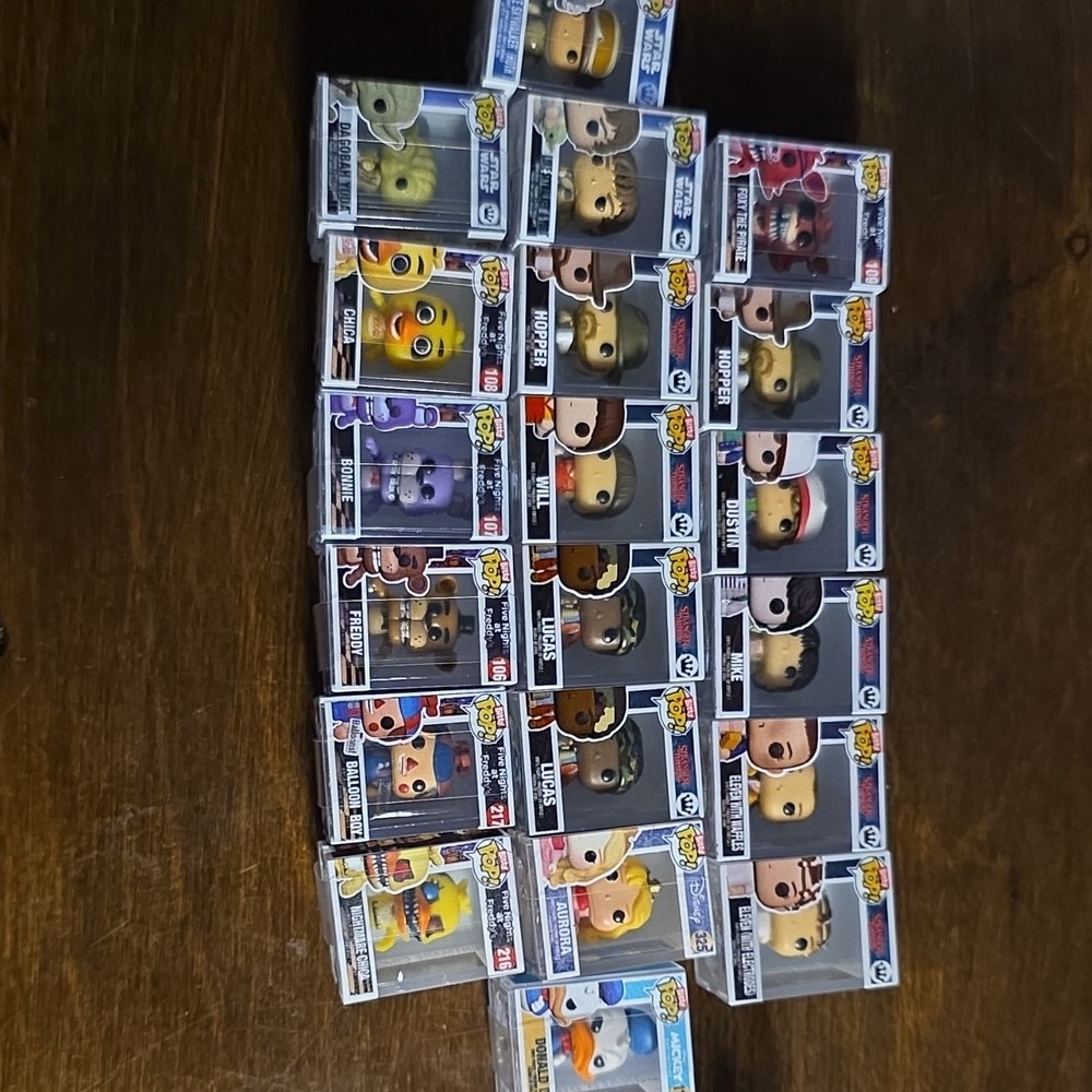 Funko Bitty Pop! assorted lot $6 each! Please message for details.