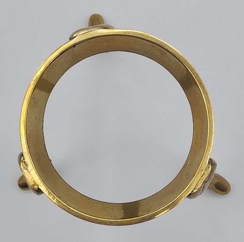 Pink Purple Swirl Float with Stand Roughly 4" Diameter