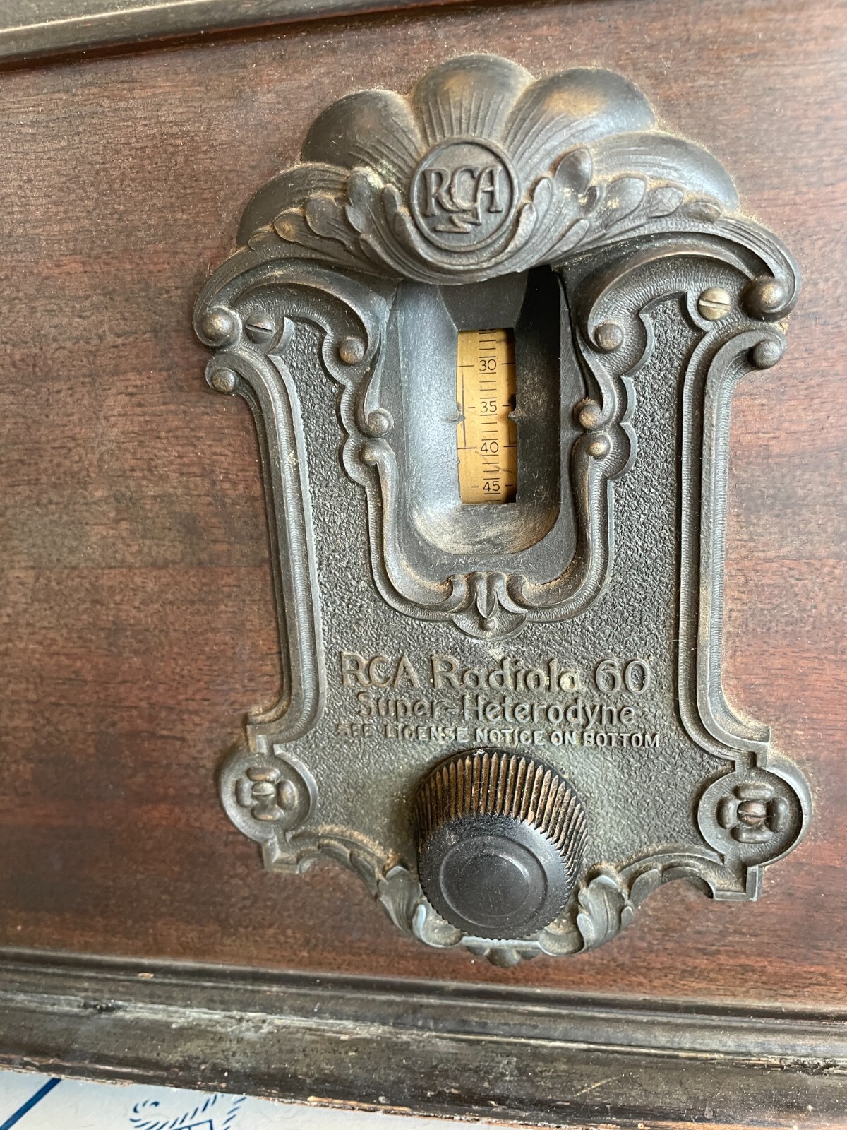 ANTIQUE 1928 RCA RADIOLA 60 Super Heterodyne Complete Tube Radio