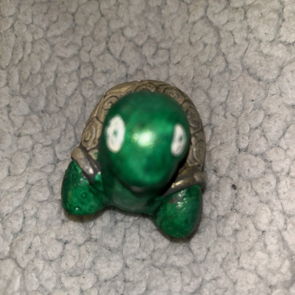 2.5” Hand Painted Mini Turtle Figurine