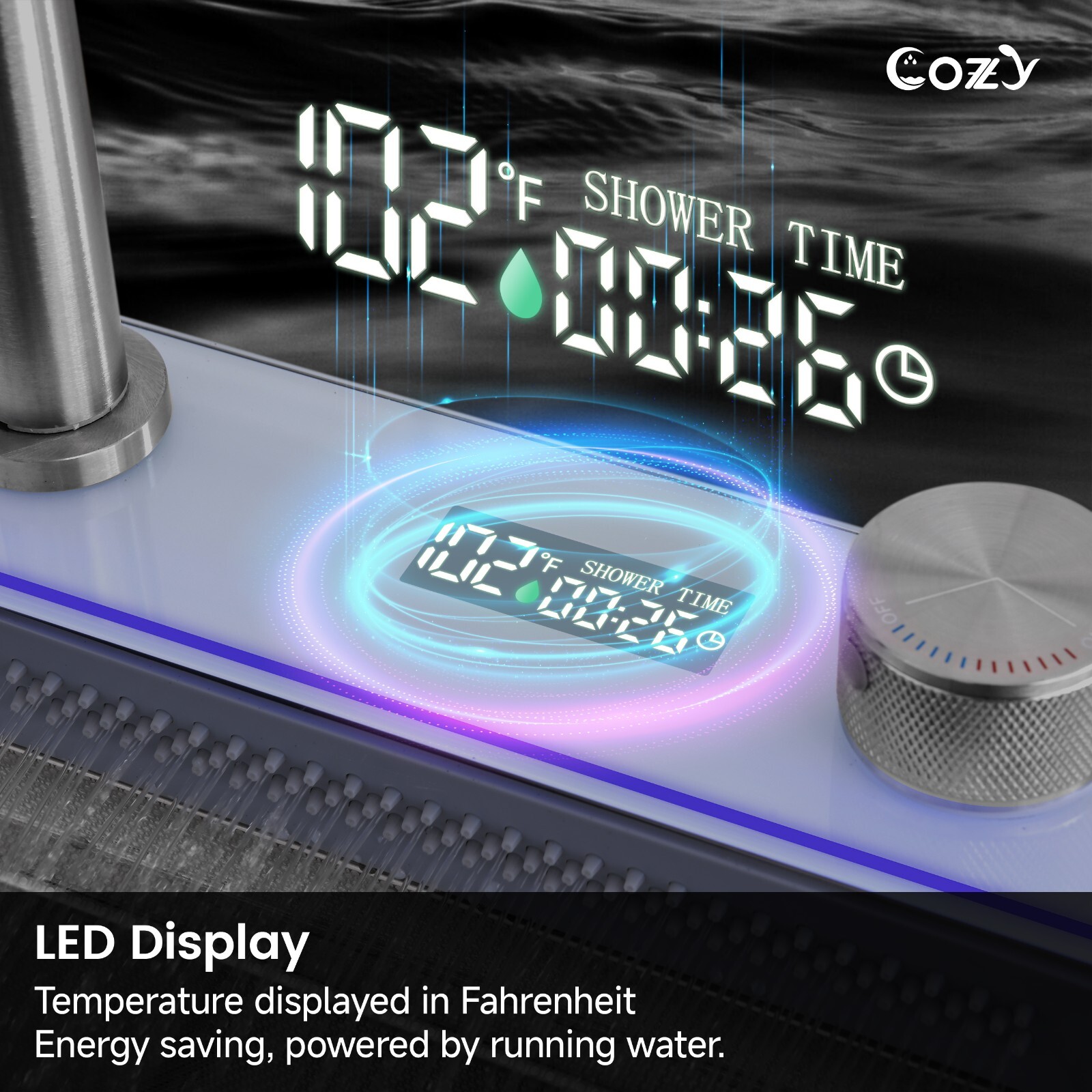 Cozy 33x22" Multifunctional Overmount Kitchen Sink Faucet Combo Brush Nickel