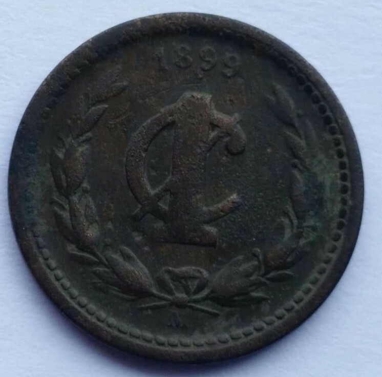 Mexico 1899 Un Centavo