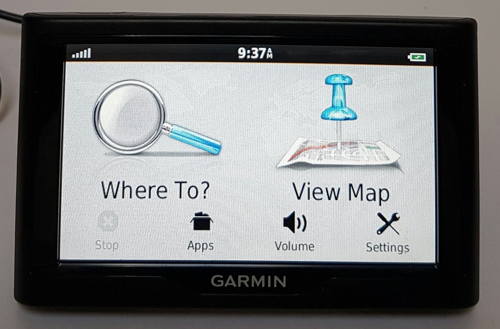 Garmin Nuvi 255W Touchscreen GPS Navigation System Tested Working Bundle