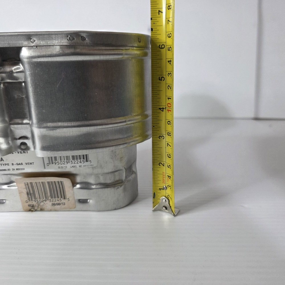 Ameri-Vent 40CA Oval Type B Gas Vent Cap 4" Amerivent