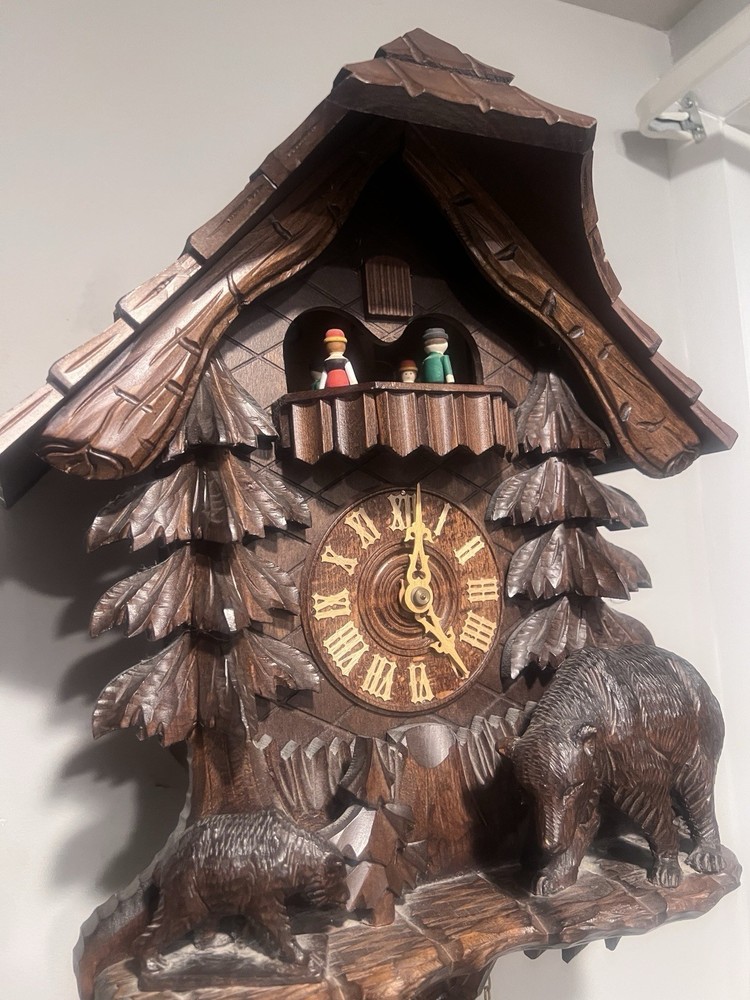 Bear Cuckoo Clock 8 Day