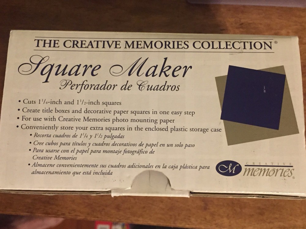 Creative Memories Tools Square Makers Circle Makers Oval Patterns Scrapbooking