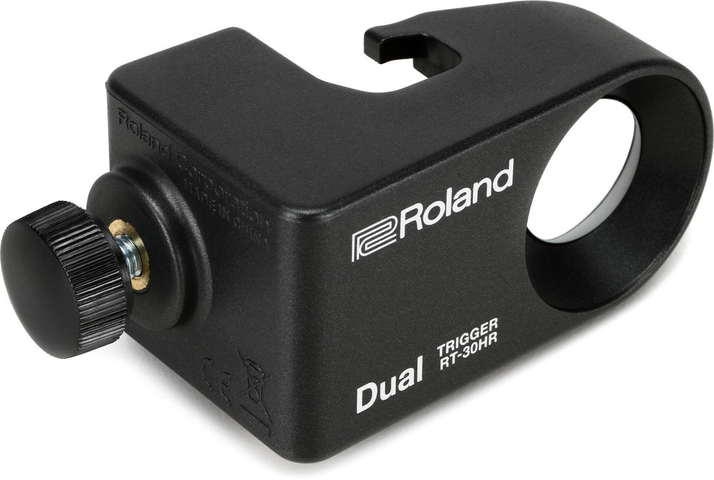 Roland RT-30HR Dual Zone Acoustic Drum Trigger (3-pack) Bundle
