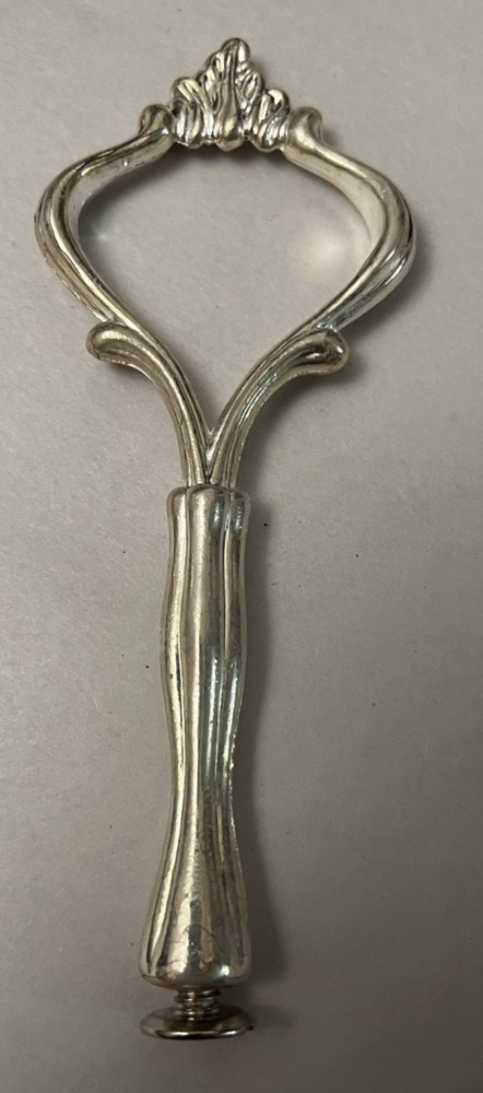 Old Hampshire Silversmiths Silverplated Scalloped Server New In Box-Open For Pic