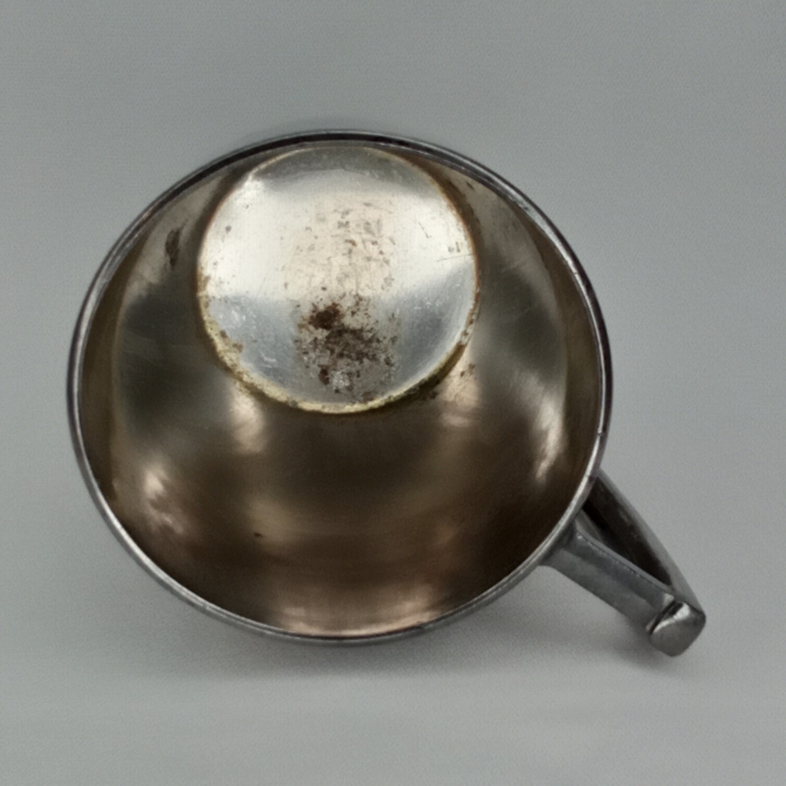 Antique 1890s Oneida Silver-Plated Mug Engraved R H A Made In USA