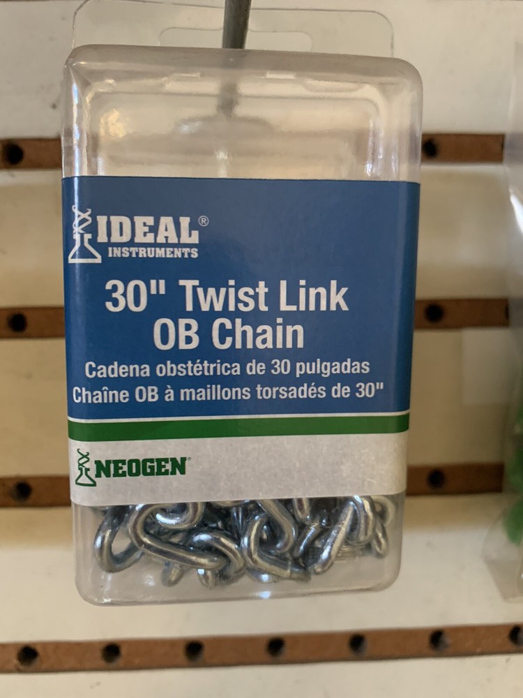 30" Twist Link Ob Chain For Calving - Ideal Instruments