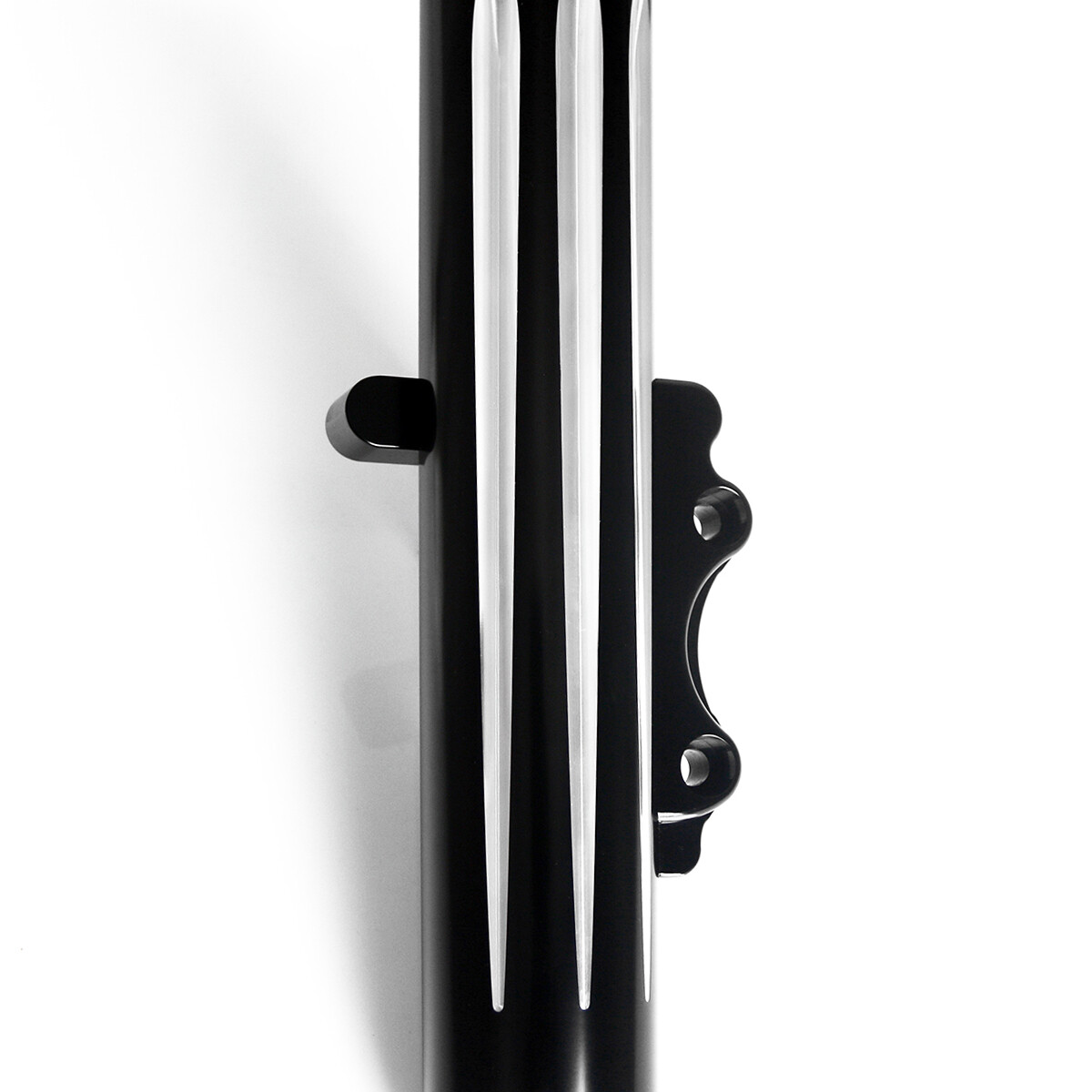 CNC Hollow cut Fork leg For Harley FLT Touring street road glide DUAL DISC 14-UP