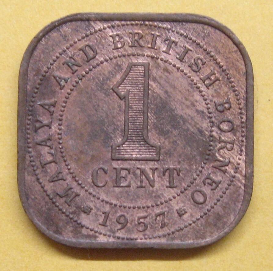 1957 Malaya 1 Cent Take a Look