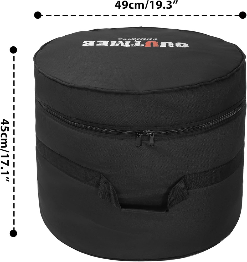 Premium 16" Floor Tom Drum Bag � 10Mm High-Density Padding