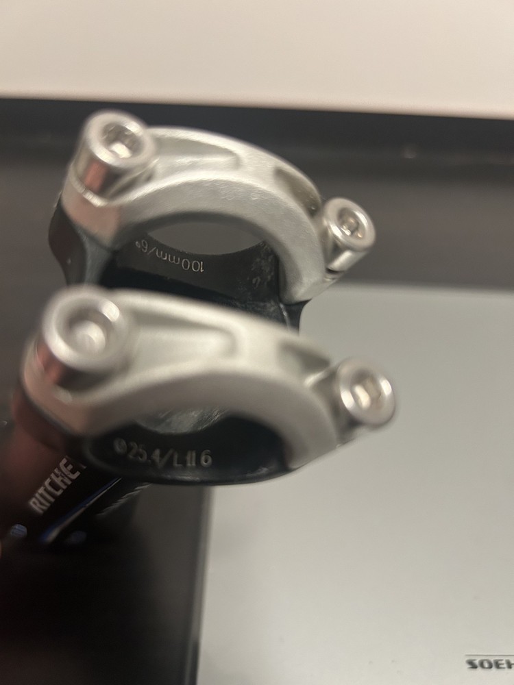 Ritchey PRO AL Stem 25.4/100mm Black +/- 6° Threadless Stem