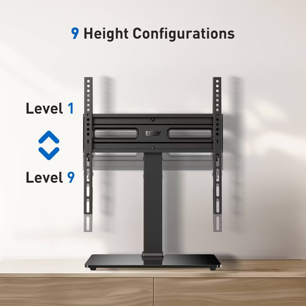 ErgoAV Tabletop TV Stand 32"- 65" TVs