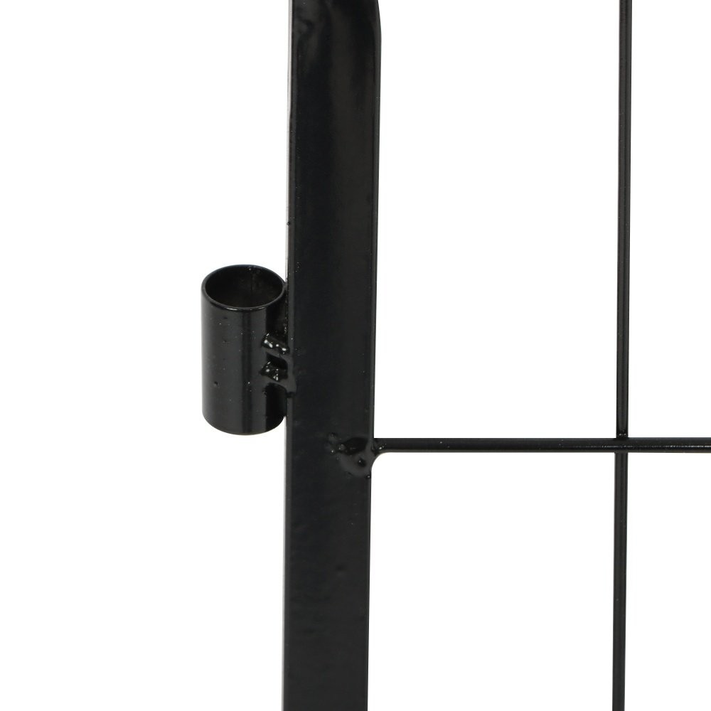 24"/32"/40" Dog Playpen 12/16/24/32 Panels Pet Dog Fence Exercise Pen With Door