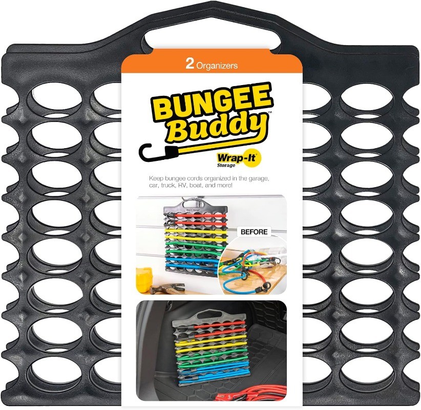 Bungee Buddy by  - Bungee CordHolder(2-Pack)-Storage for Assorted