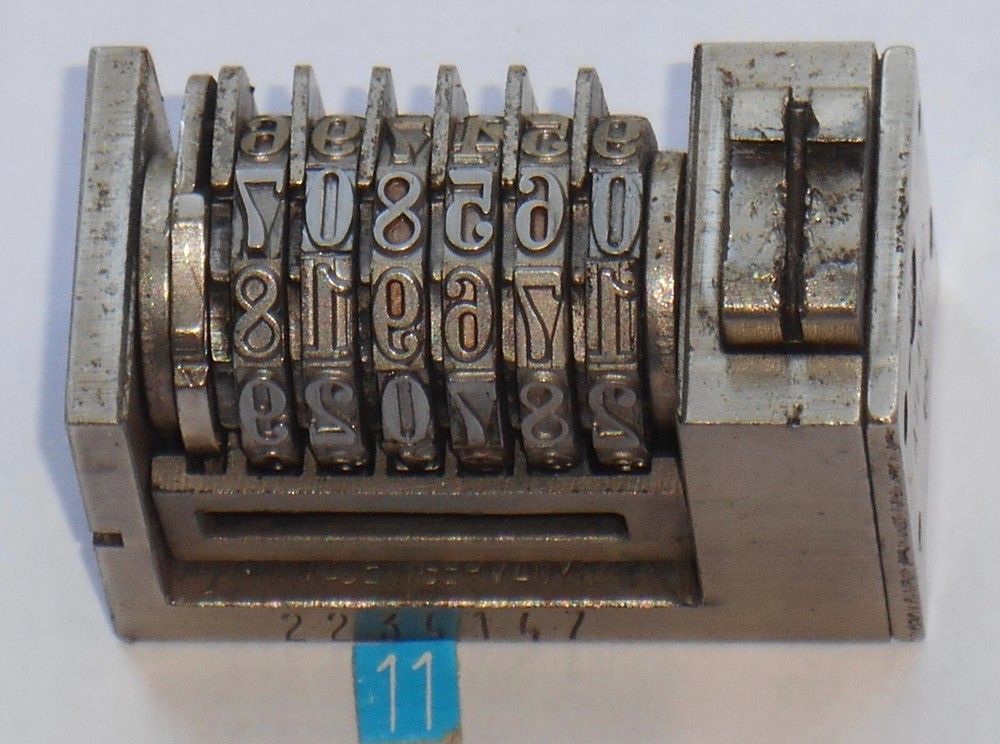 ATLANTIC | letterpress numbering machine | 11