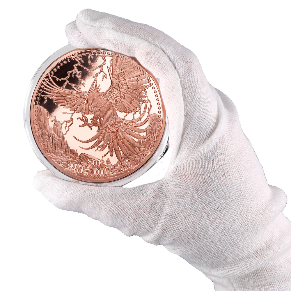 2024 Mesa Grande 5 oz. Copper $1 Thunderbird