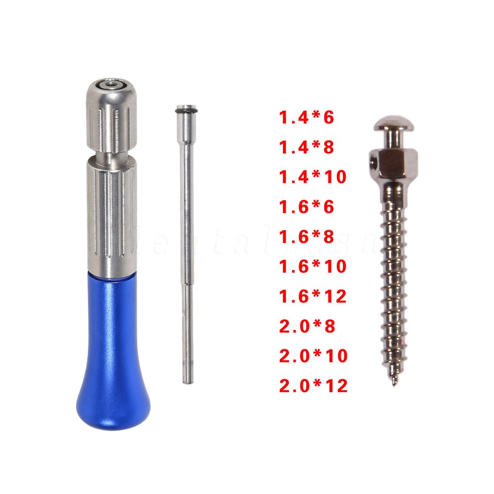 Dental Orthodontic Mini Screw Titanium Micro Implants Screw Self-Drilling