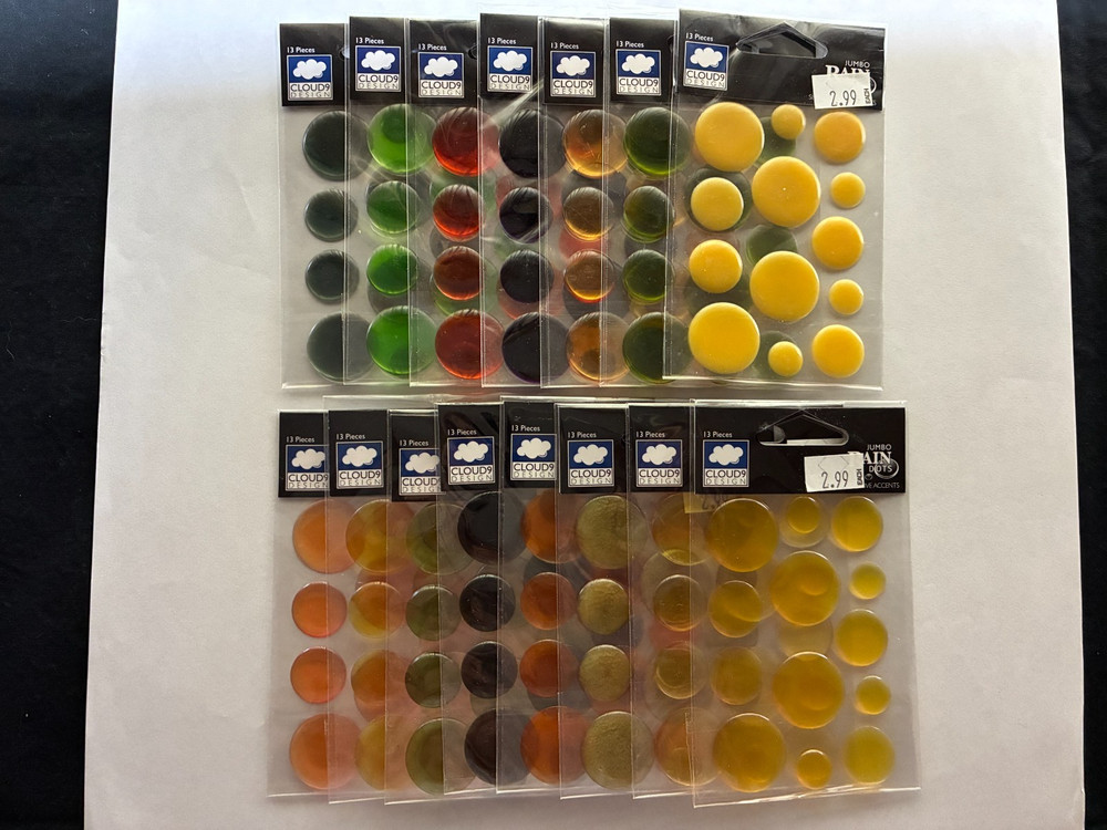 CLOUD 9 DESIGNS "RAIN" DOTS - JUMBO