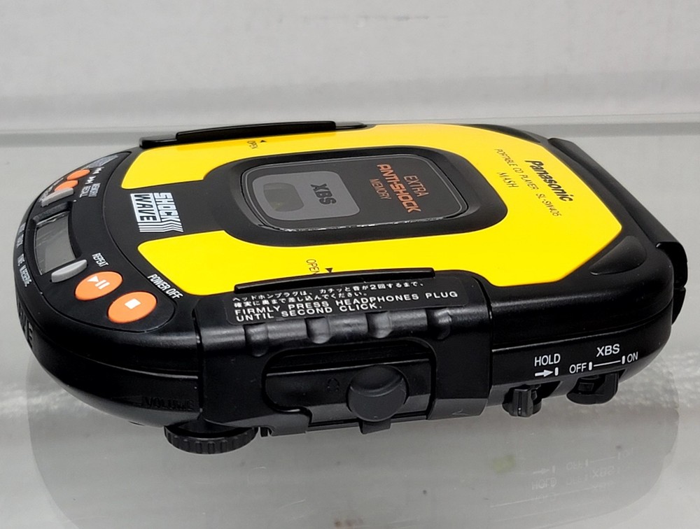 Panasonic Shockwave Portable Compact Disc CD Player SL-SW405 Tested working