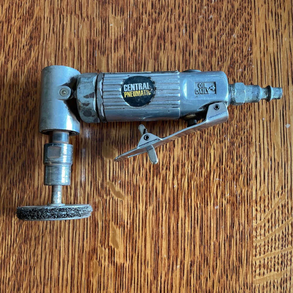 Central Pneumatic Angle Grinder,model used Working condition