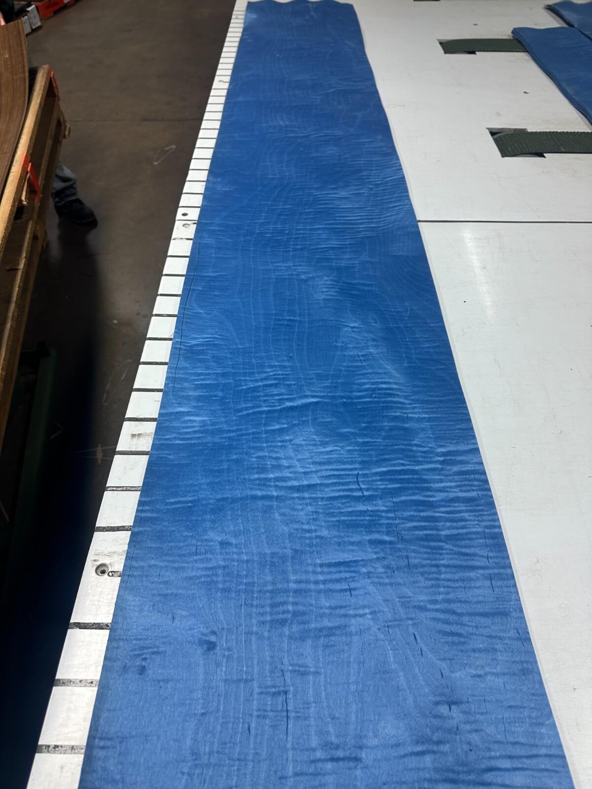 Blue Birch Raw Wood Veneer 2 sheets 121'' x 14'' 49D