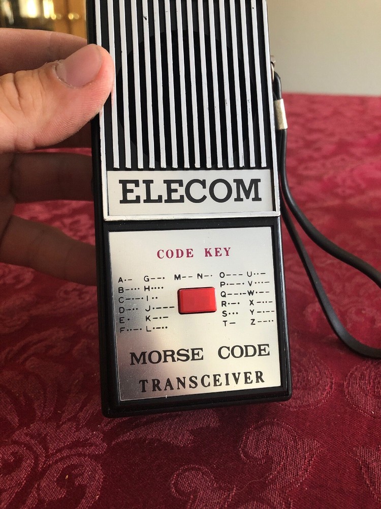 Vintage Japan ETC-440 1977 Elecom Morse Code Transceiver