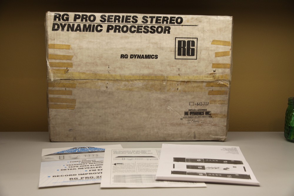 RG Dynamics Pro-20 Series Two Dynamic Range Expander Processor