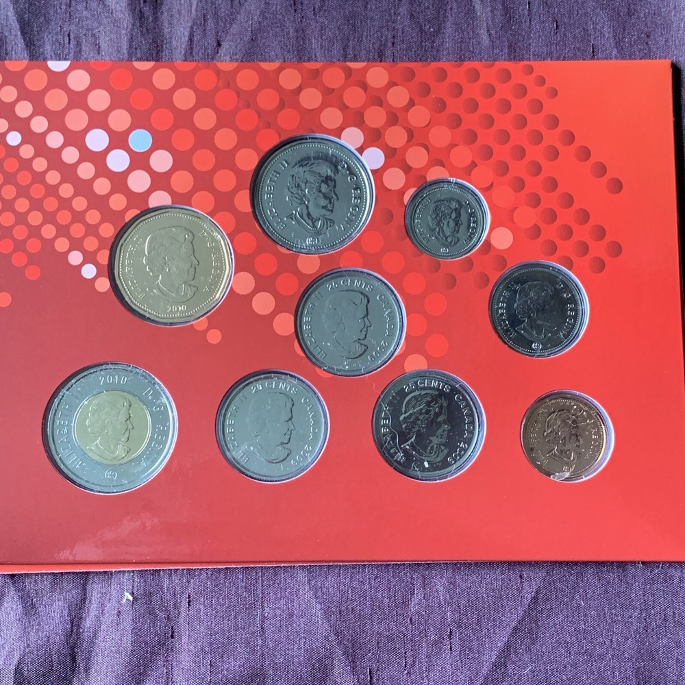 2010 Canada UNC PL Olympic Coin Set