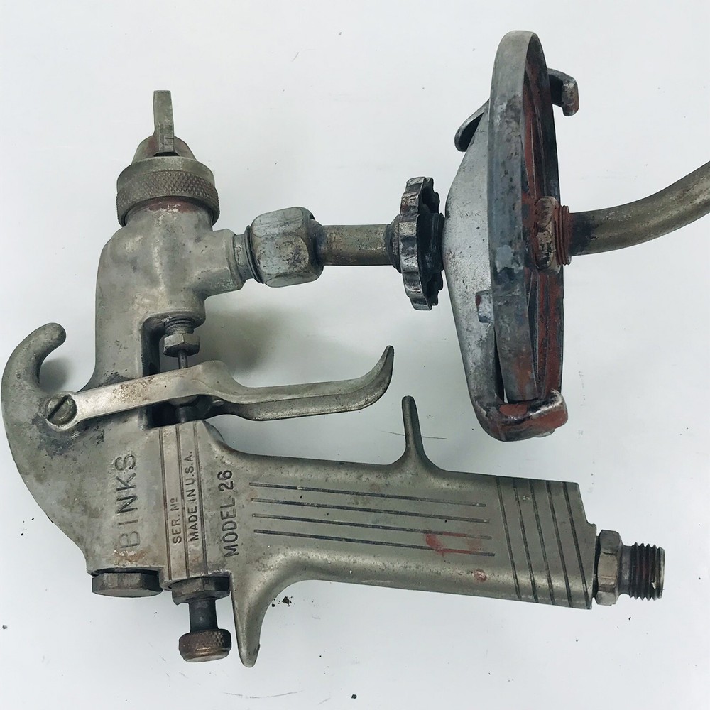BINKS Model 26 Paint Spray Gun, Siphon Feed