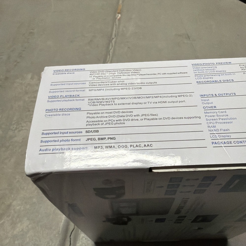 Clariviews Multi-Function Media Recorder VHS to Digital - KR043B