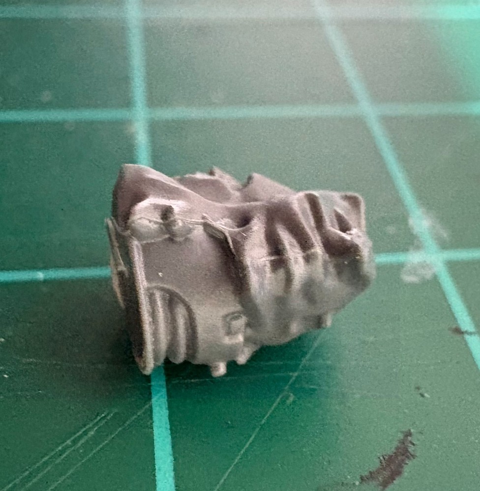 Unique Space Wolf-Style Space Marine Head– Type A Piece, Kitbash Unhelmeted