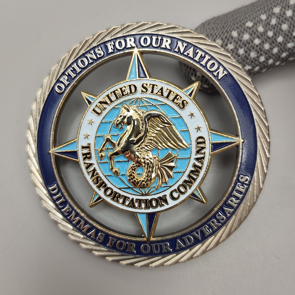 USN Transportation Command Challenge Coin