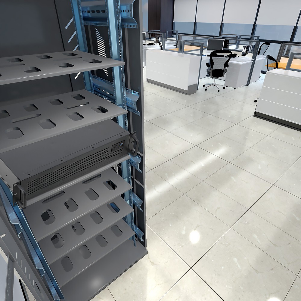 2U Server Rack Cabinet Network Chassis Rackmount Computer Case Enclosure ITX ATX