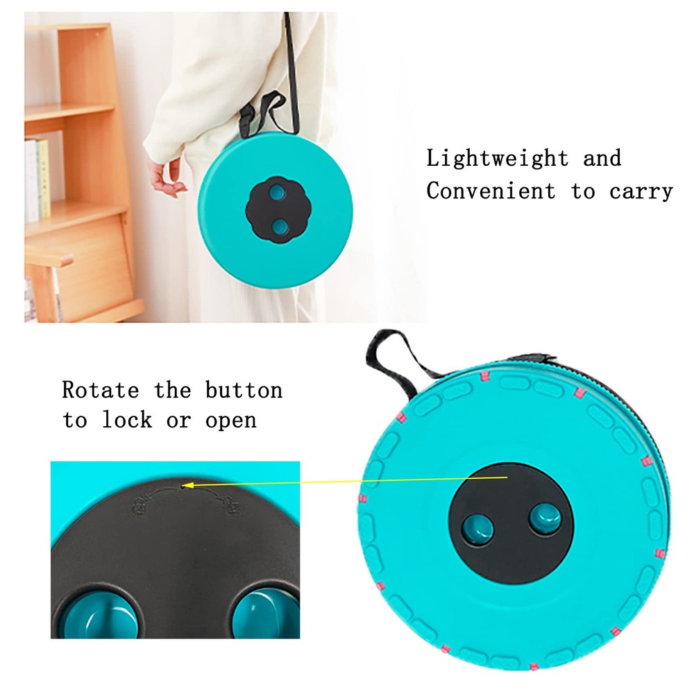 Lightweight Folding Stool Upgraded Collapsible Chair, Retractable Stool with ...