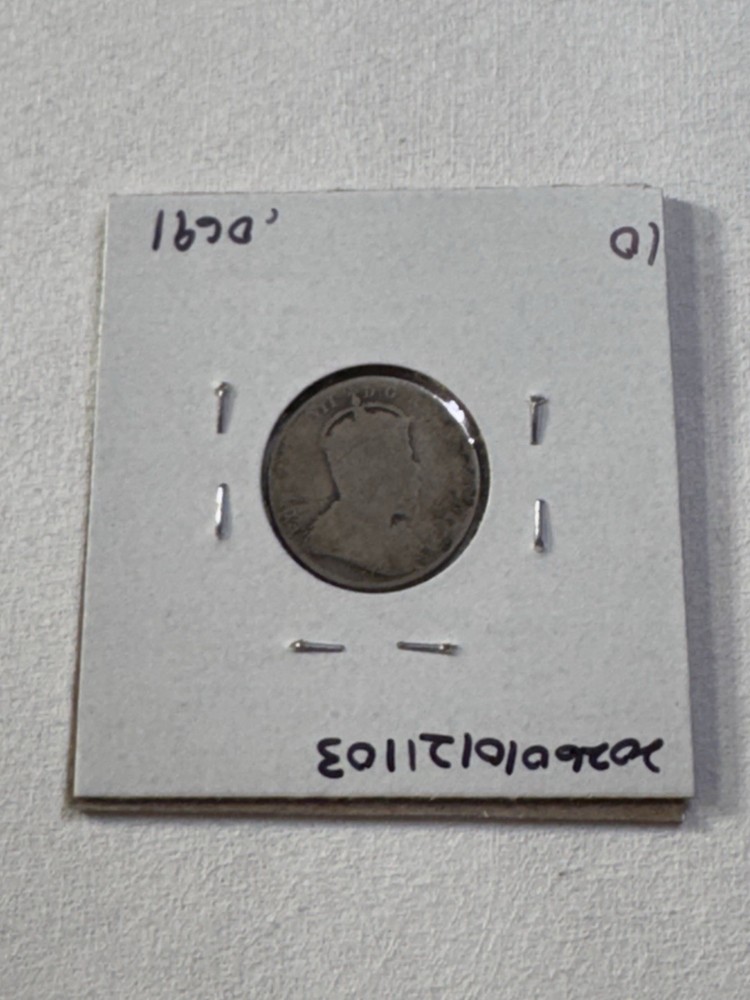1903-H Canada 10 Cents Silver Coin