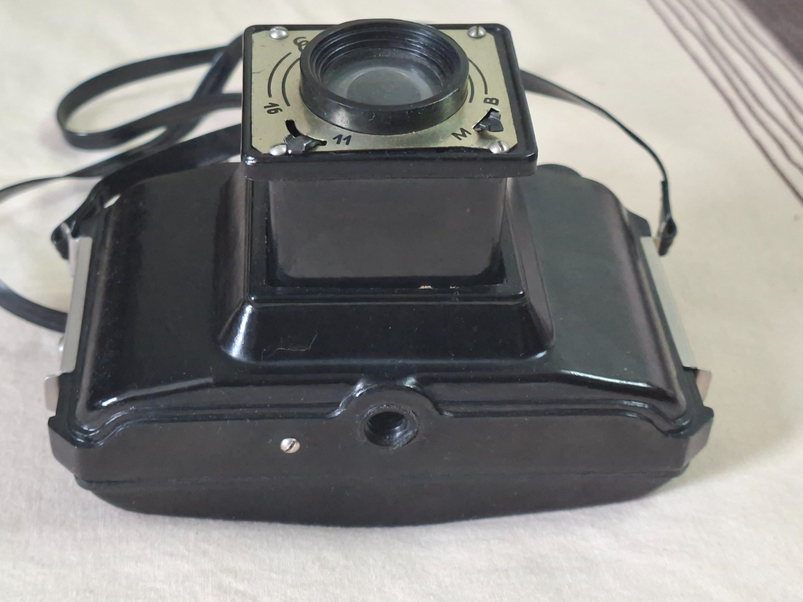 Edelweiss /Еделвайс/camera 1958 the first Bulgarian camera. Made of Bakelite.