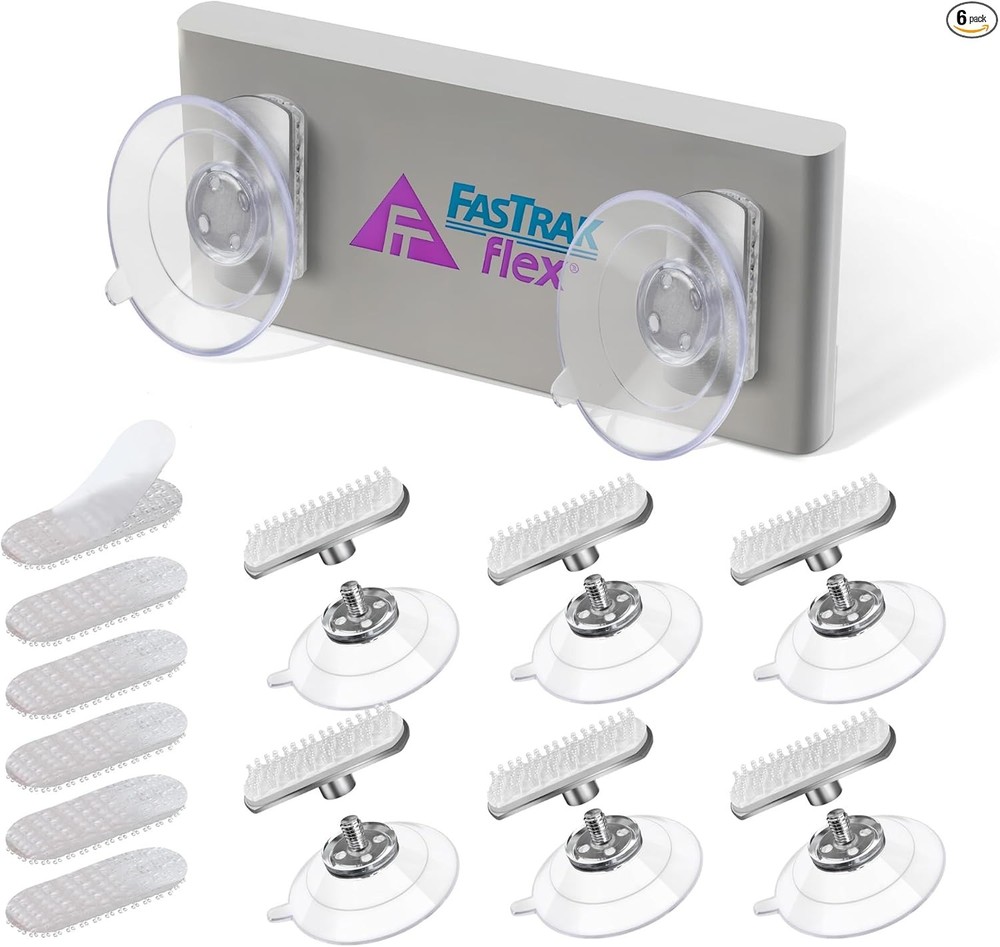 (3 Sets) FasTrak Flex / FasTrak CAV Holder for Windshield, Fits Most US States M