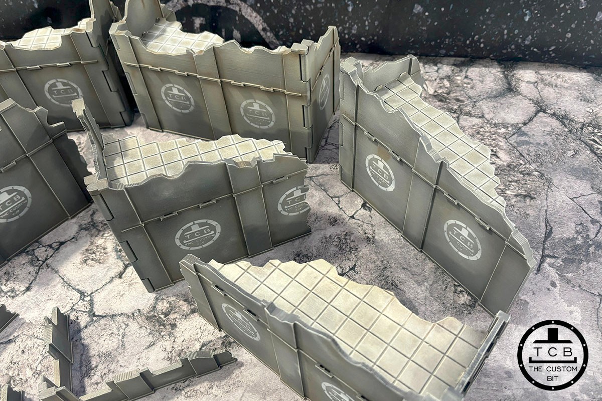 Warhammer 40K Full Terrain Set - Chapter Approved GW Layouts - Unpainted New