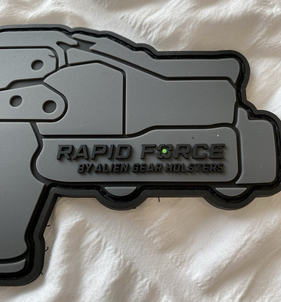 SHOT💥Show 2026 Alien Gear “Rapid Force Holster" PVC Patch, Hook & Loop, NEW!