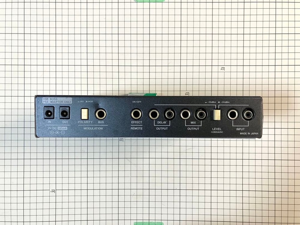 BOSS RDD-20 Digital Delay Micro Rack Guitar Effects Unit used