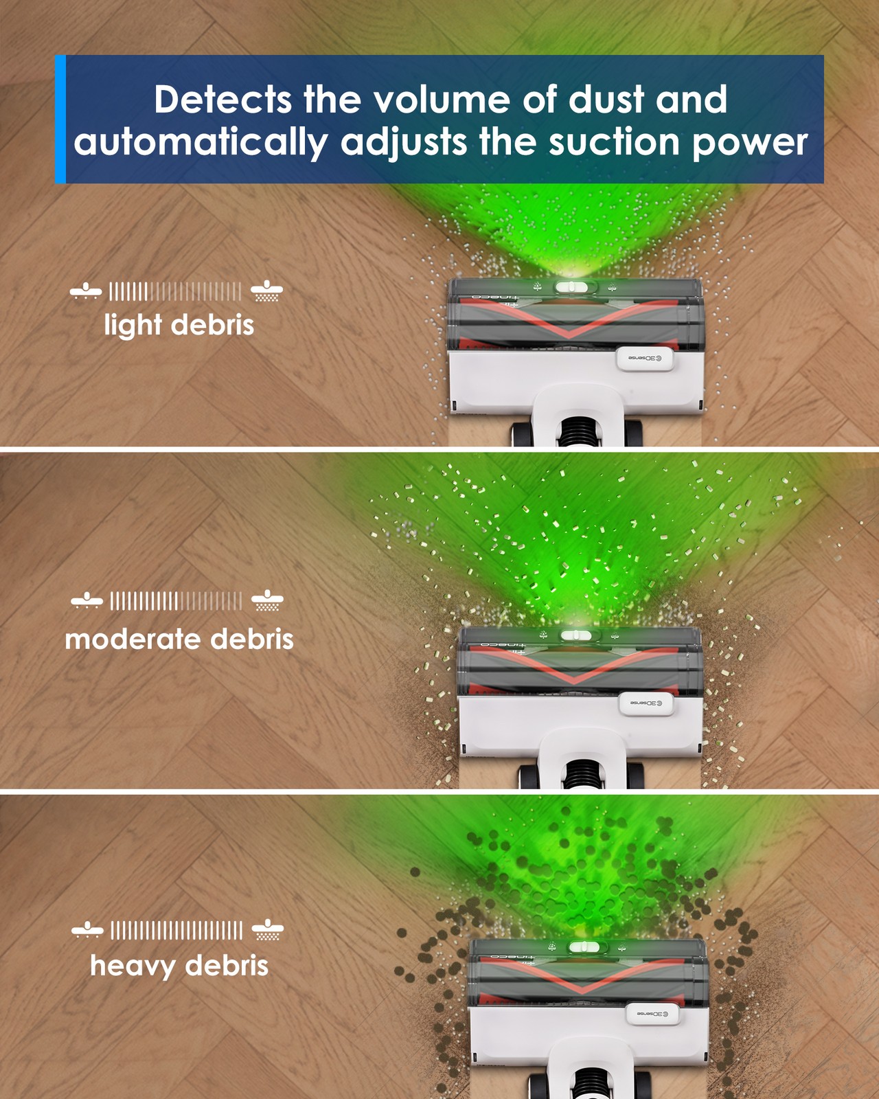 Tineco PURE ONE A50S Pet Cordless Stick Vacuum Cleaner, 185W Suction