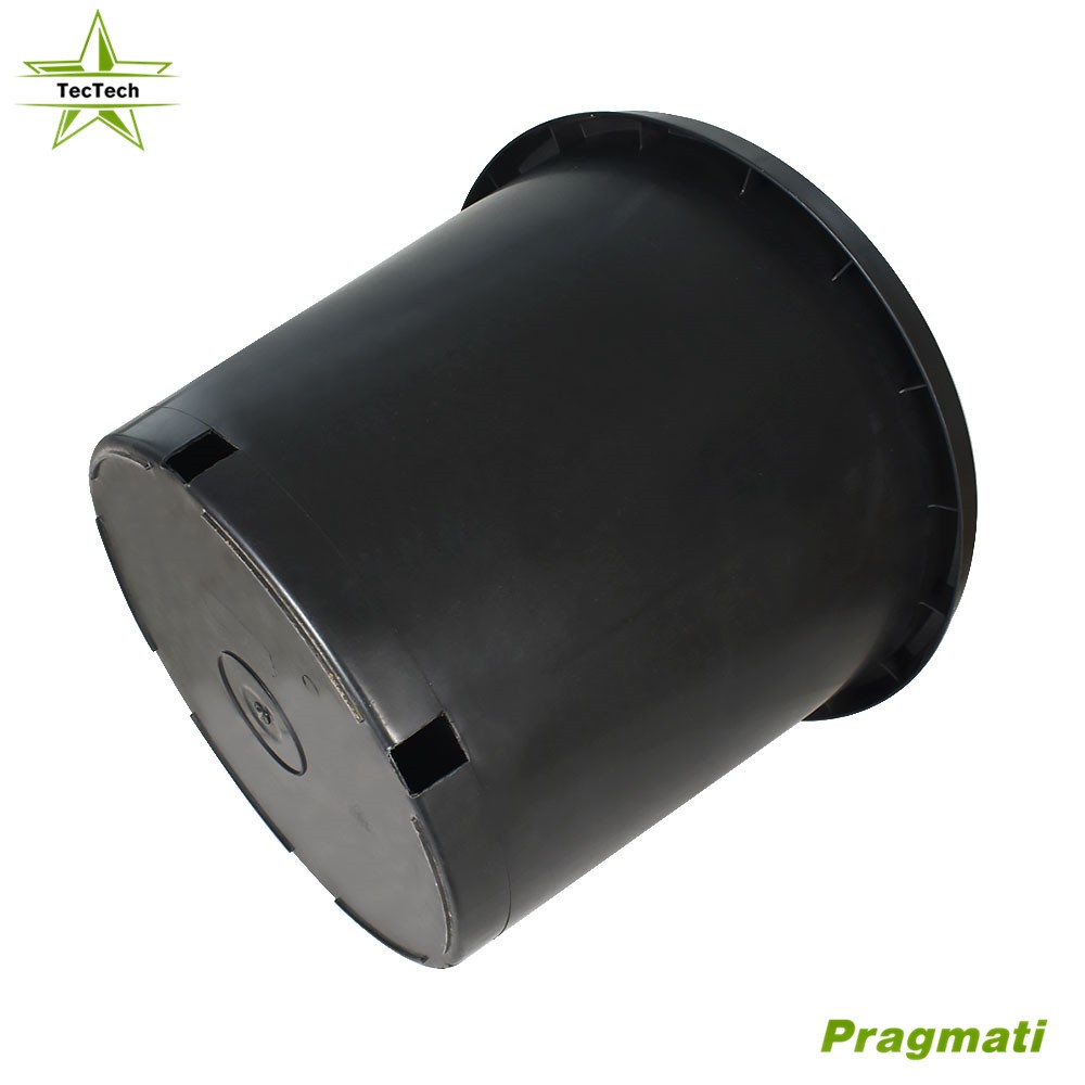 10 Pack 15 Gallon Black Injection Molding Flower Pots Garden Plant Nursery Pots