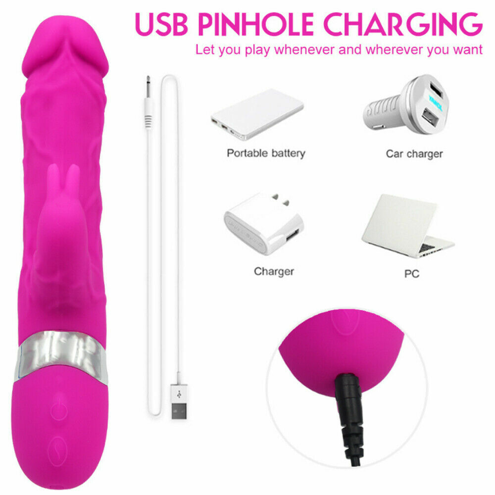 Multispeed-Vibrator-G-Spot-Dildo-Rabbit-Female-Adult-Sex-Toy-Waterproof Massager