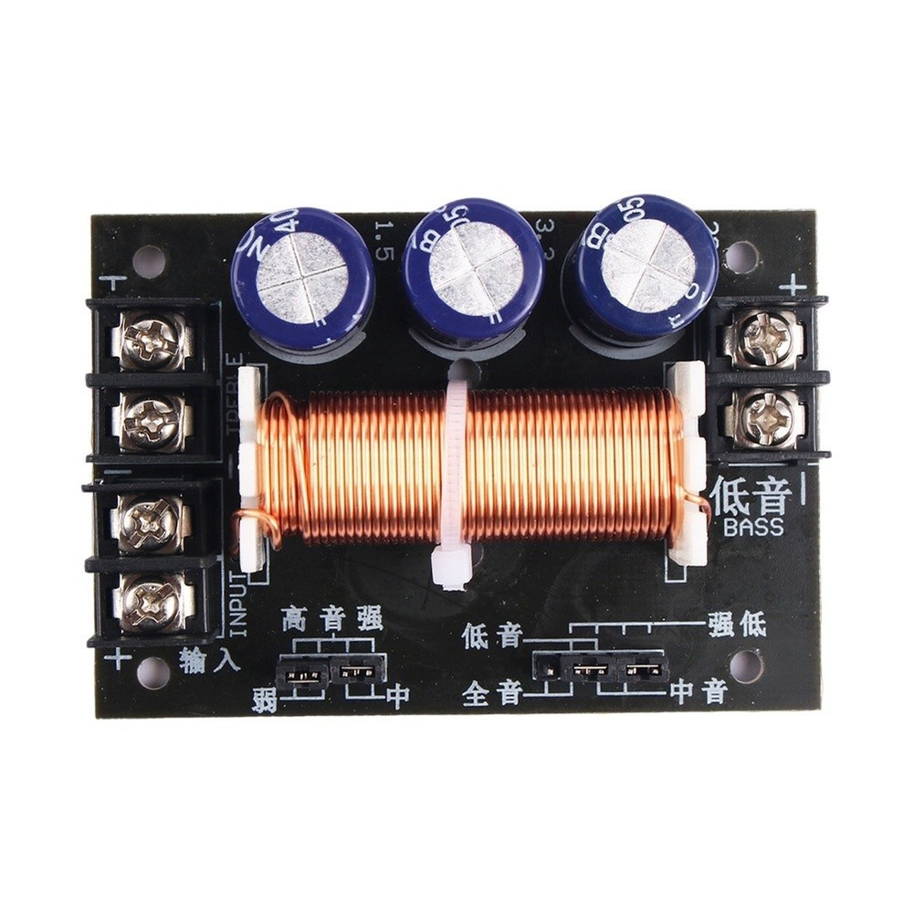 400W Audio Crossover Divider Adjustable Frequency Splitter for Car Stereo