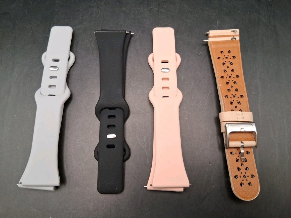 FITBIT REPLACEMENT Exercise Watchbands 4-Pack 23mm - New!