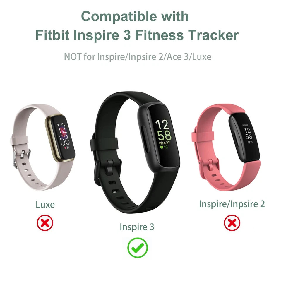 Fitbit Inspire 3 Replacement Charger Cable 2 Pack 3.3FT USB